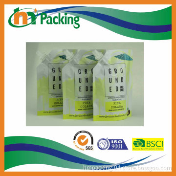 Customized Stand up Gusset Spout Food Pouch for Jelly Juice
